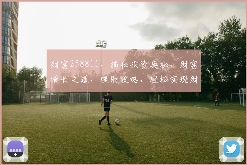 财富258811，揭秘投资奥秘，财富增长之道，理财攻略，轻松实现财务自由
